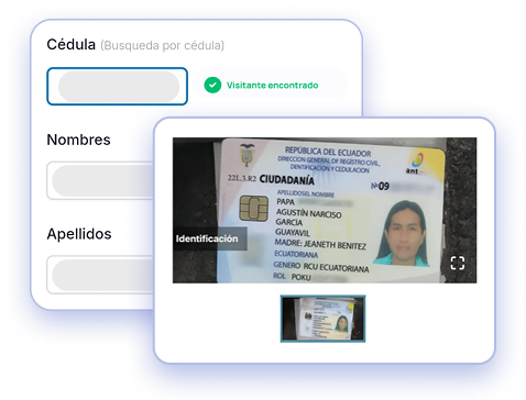 Registro Ágil para cada visita